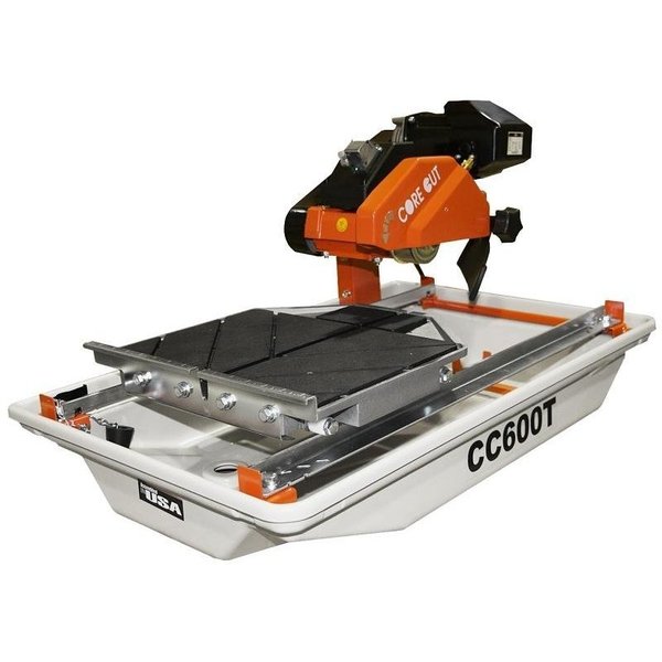 Diamond Products 65019 Electric Tile Saw, 15 A, 7 in Dia Blade, 17 in Ripping, 58 in Arbor, 6000 rpm Speed 31777